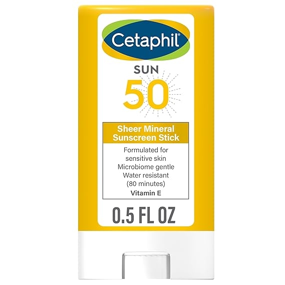 Protector Solar Cetaphil Sheer Mineral Sunscreen Stick Spf50